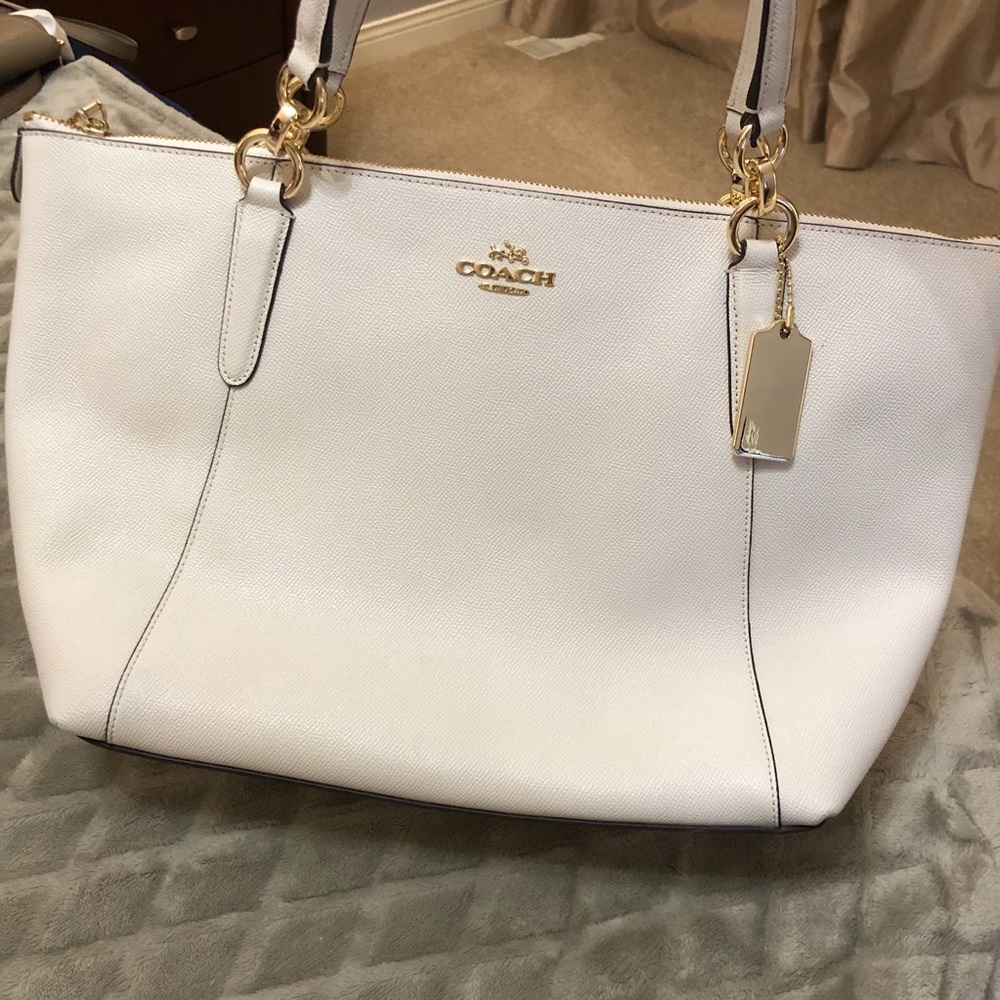 Coach Ava Leather shopper tote bag